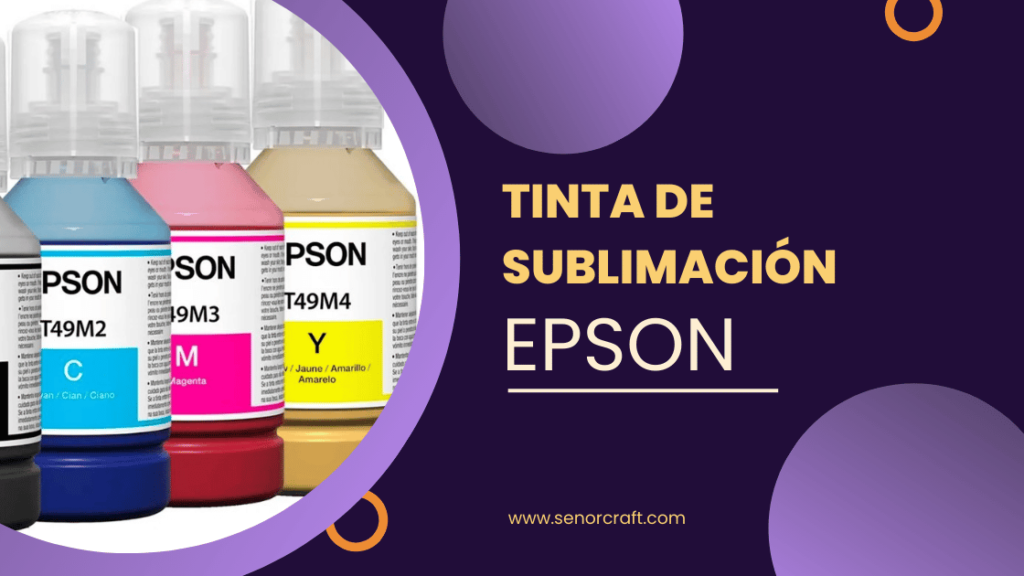 Tinta De Sublimaci N Epson Para Sublimaci N Se Or Craft