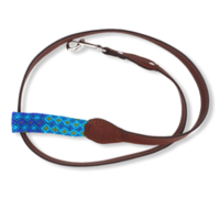 BEAUTIFUL HAND EMBROIDERED PET LEASH WITH MEXICAN INDIGENOUS DESIGN