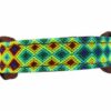 Handmade Dog Collar with Mexican Native Embroidery 