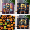 Plantillas para tumblers de Hallowen Calabazas