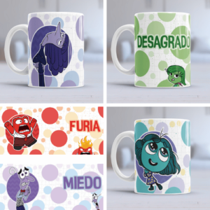 Intensely Sublimated Mug Stencils 2